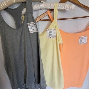 Striped Top V-Neck Short Sleeve Casual‎ Tee Large [3]  IN LOT